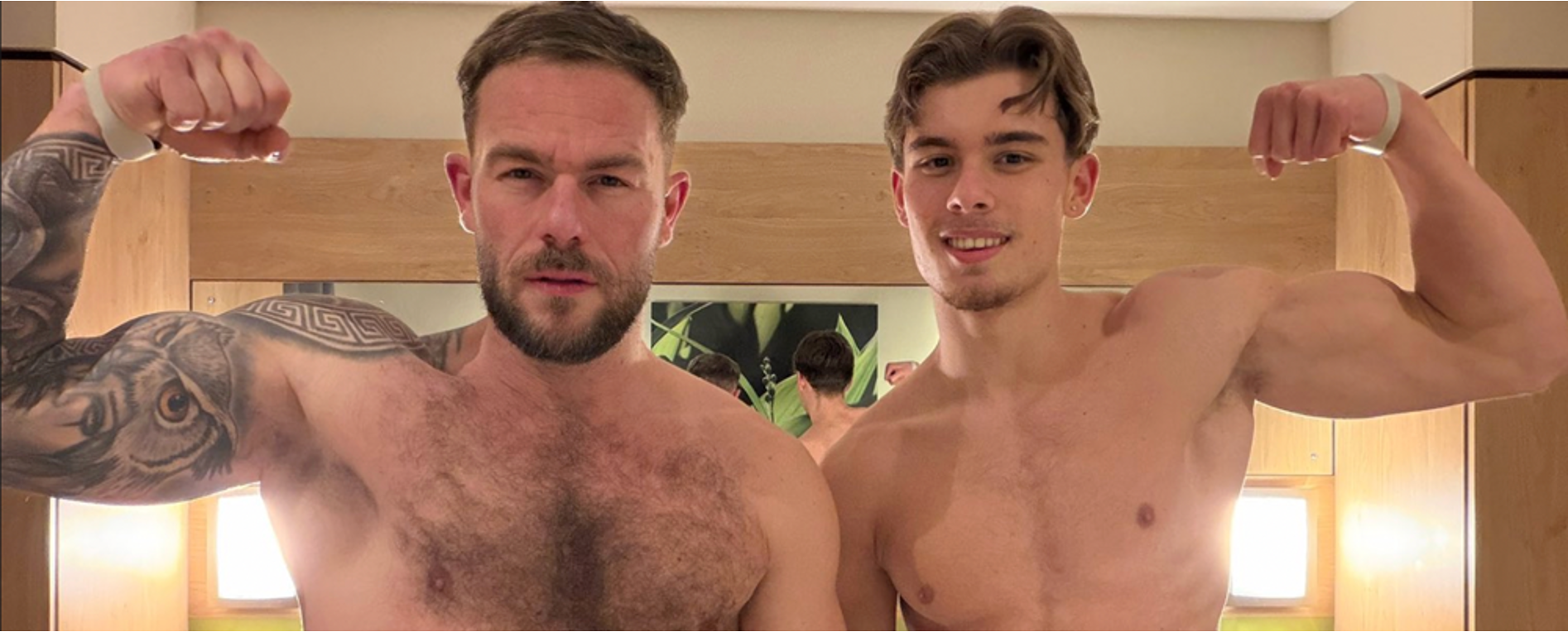 Dúo de padre e hijo trabajando juntos en OnlyFans desata controversia y divide opiniones en redes sociales 